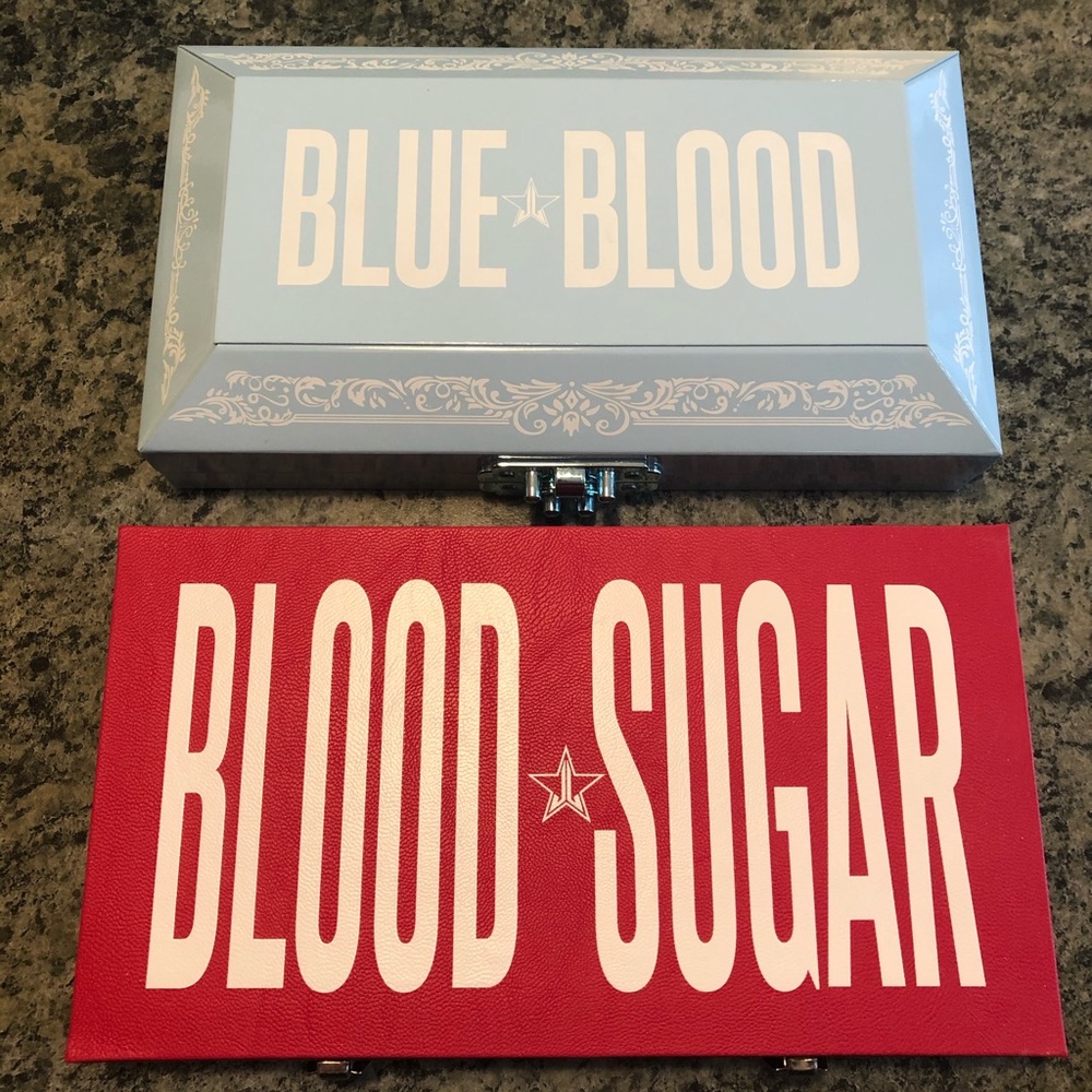Jeffree Star Blue Blood & Blood Sugar Eye Bundle
